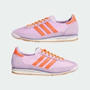 NWT Adidas SL 72 OG in Ice Lavender/Impact Orange/Silver Violet